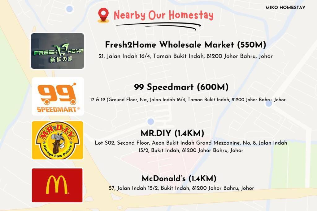 Cozy Holiday Home Karaoke Bbq Bukit Indah Jb Johor Bahru Bagian luar foto